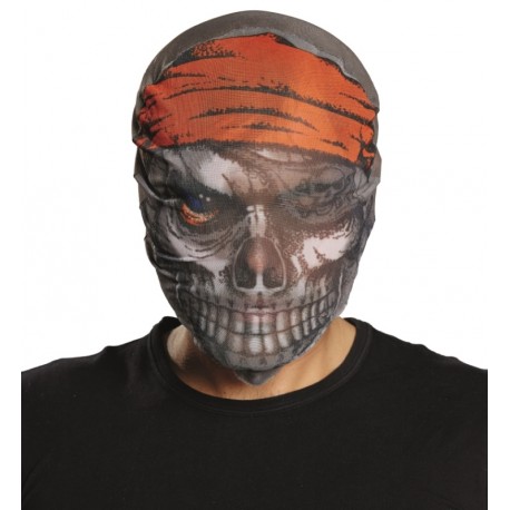 Masque pirate en tissu adulte