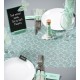 Chemin de table dentelle menthe 5 M