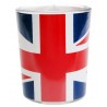 Photophores drapeau anglais en verre les 12