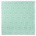 Serviettes de table vintage menthe papier les 20