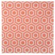 Serviette de table vintage corail papier les 20