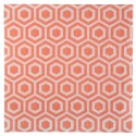 Serviettes de table vintage corail papier les 20