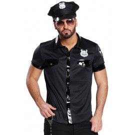 Déguisement chemise policier homme sexy