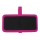 Ardoise école sur pince fuchsia les 12