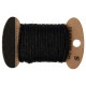 Cordon coton noir 2 mm x 10 M