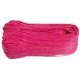 Raphia naturel fuchsia pelote 50 g