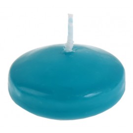 Bougies flottantes turquoise les 40