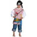 Déguisement T-Shirt pirate enfant