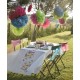 Chemin de table joyeux anniversaire festif 5 M