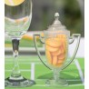Boîtes à dragées coupe transparente les 2