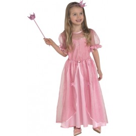 Déguisement princesse rose enfant fille