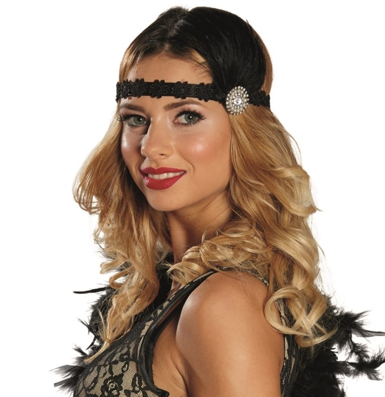 Coiffure Charleston Avec Bandeau