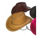 Chapeau cowboy marron adulte 