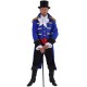 Déguisement manteau amiral bleu cobalt homme luxe