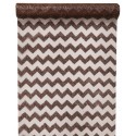 Chemin de table chevron cuivre pailleté 5 M