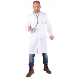 Déguisement blouse docteur homme lux