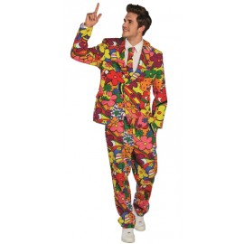 Déguisement hippie flower power homme