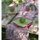 Chemin de table abaca fuchsia 5 M