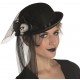 Chapeau melon Halloween femme