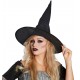 Chapeau sorcière noir femme Halloween