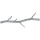 Branches Pailletees Argent