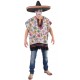 Déguisement poncho mexican Dia de los muertos homme luxe Halloween