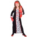 Déguisement cruella dalmatien fille luxe