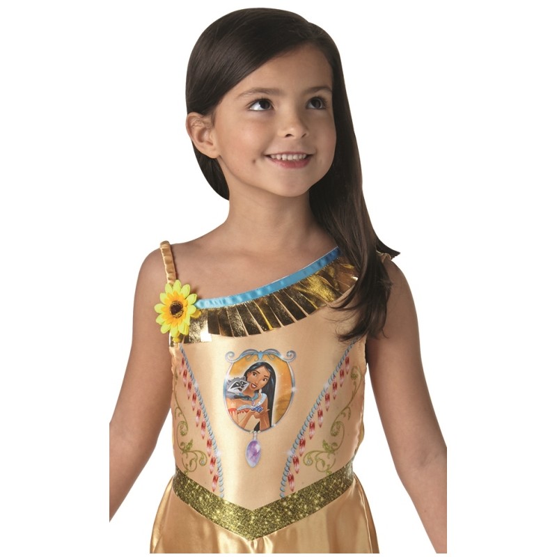 Déguisement Pocahontas fille Disney : achat Déguisements Disney fille