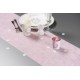 Chemin de table fanon rose 5 M