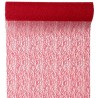 Chemin de table Grace rouge 5 M