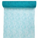 Chemin de table Grace turquoise 5 M