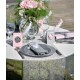 Chemin de table Grace noir 5 M