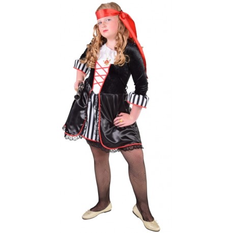 Déguisement pirate fille luxe