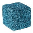 Cubes pailletés turquoise les 50