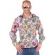 Déguisement chemise Mexican Skull homme luxe
