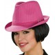 Chapeau borsalino rose femme