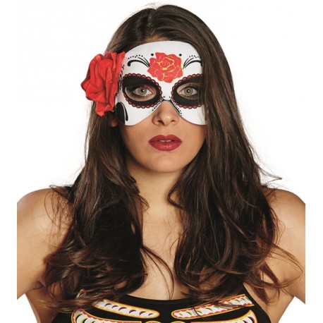 Deluexe Day of the Dead Masque Yeux Femmes Halloween Déguisements Masque