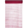 Chemin de table sinamay bordeaux 5 M