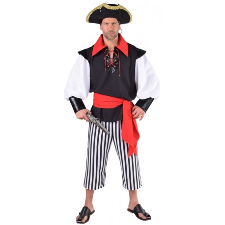 Déguisement pirate homme luxe