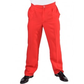 Déguisement pantalon rouge homme luxe