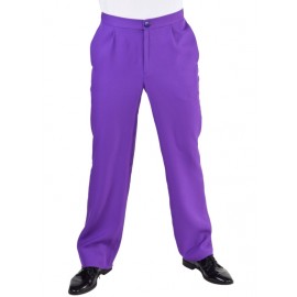 Déguisement pantalon violet homme luxe