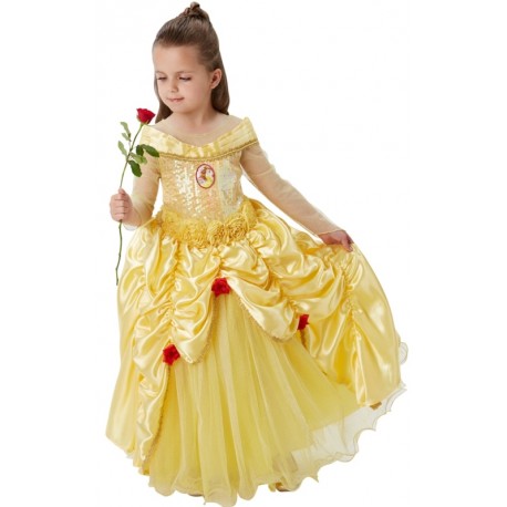 Déguisement Belle Disney™ fille princesse Premium