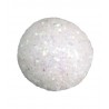Mini boules pailletées blanches les 50