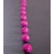 Mini boule pailletée fuchsia les 50