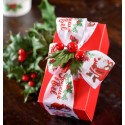 Ruban Joyeux Noël 40 mm x 5 M : achat Décoration de Noël