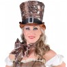 Chapeau haut de forme steampunk femme luxe