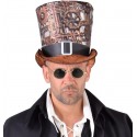 Chapeau haut de forme steampunk homme luxe