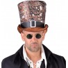 Chapeau haut de forme steampunk homme luxe