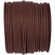 Lien paper cord chocolat laitonné 2 mm bobine 20 M