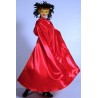 Déguisement Cape de Venise Rouge Satin Deluxe Adulte